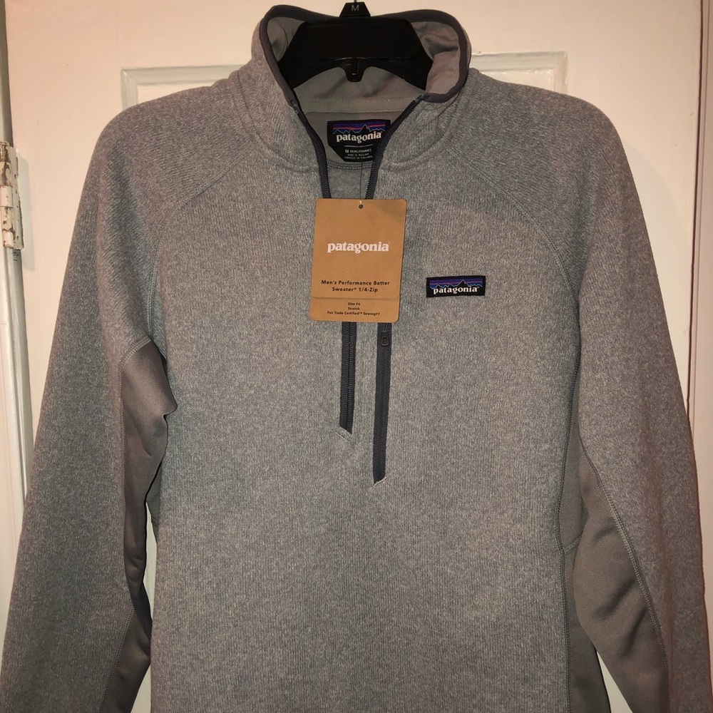 Patagonia Medium Stonewash 1/4 Zip Sweater